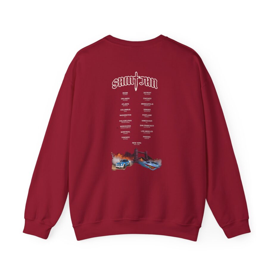 Saint JhnIgnorant Forever World Tour Unisex Heavy Blend™ Crewneck Sweatshirt