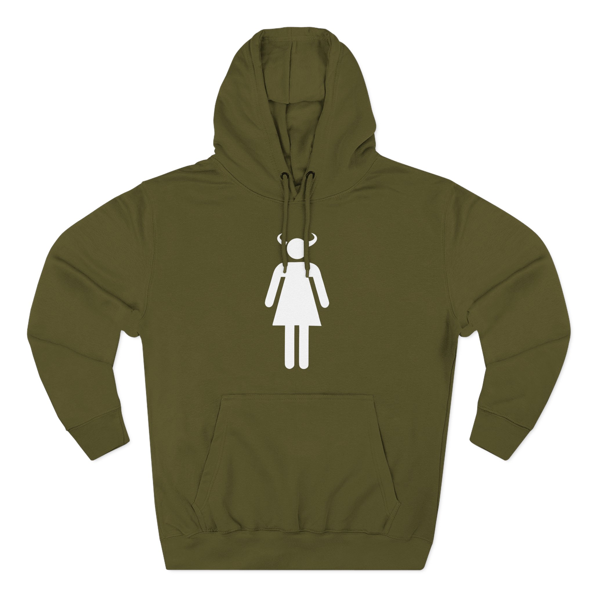 Halestorm It's a Bad Girl's World Three-Panel Fleece Hoodie
