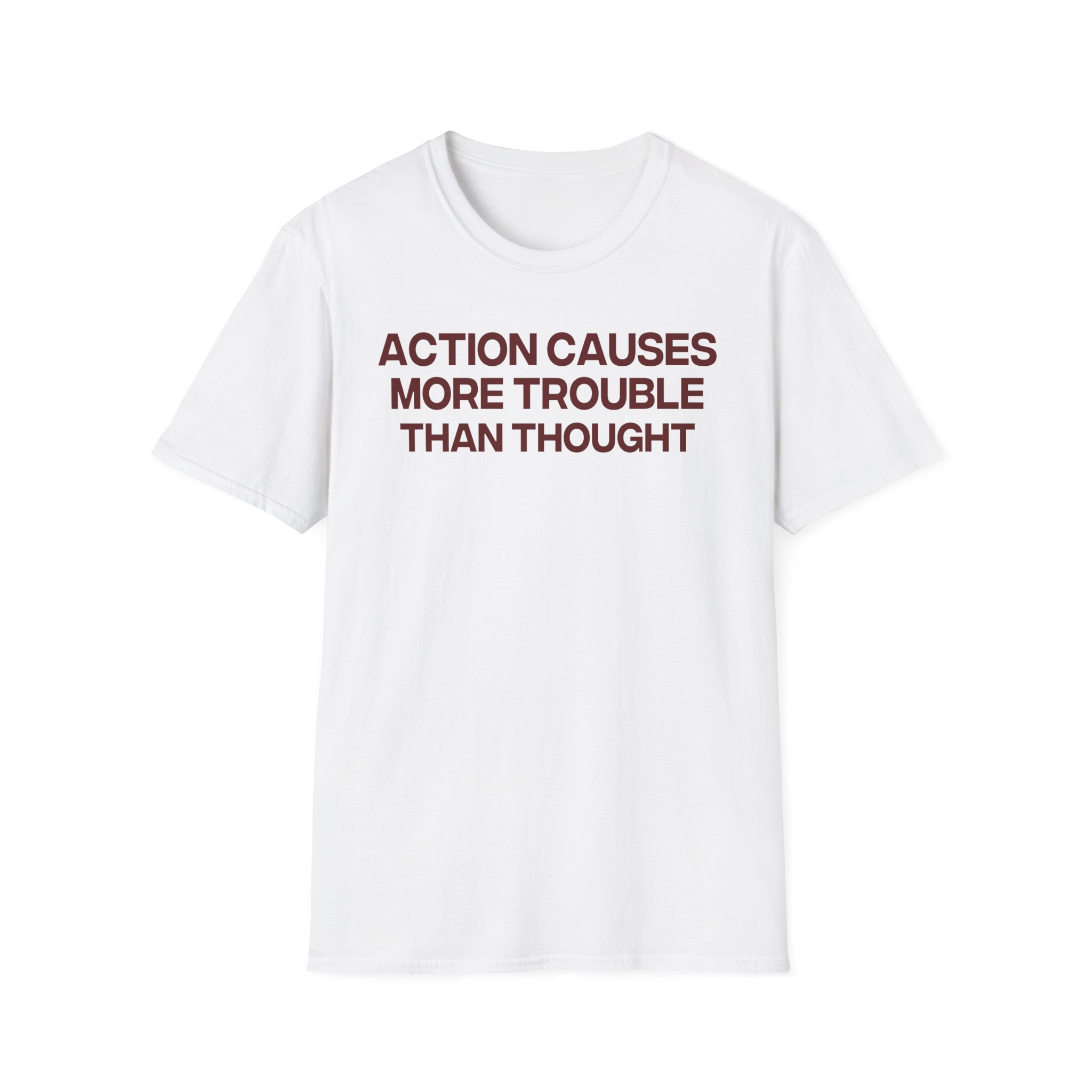 Jenny Holzer Action Causes More Trouble Than Thought Unisex Softstyle T-Shirt