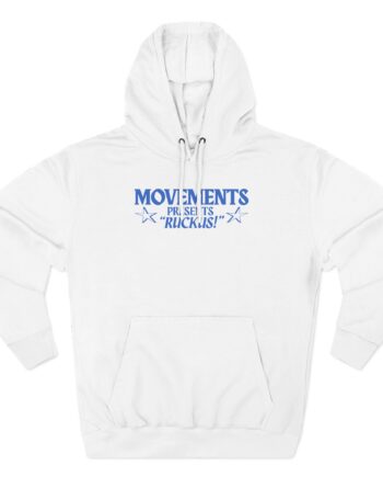 Movements Fail You Photo Three-Panel Fleece Hoodie