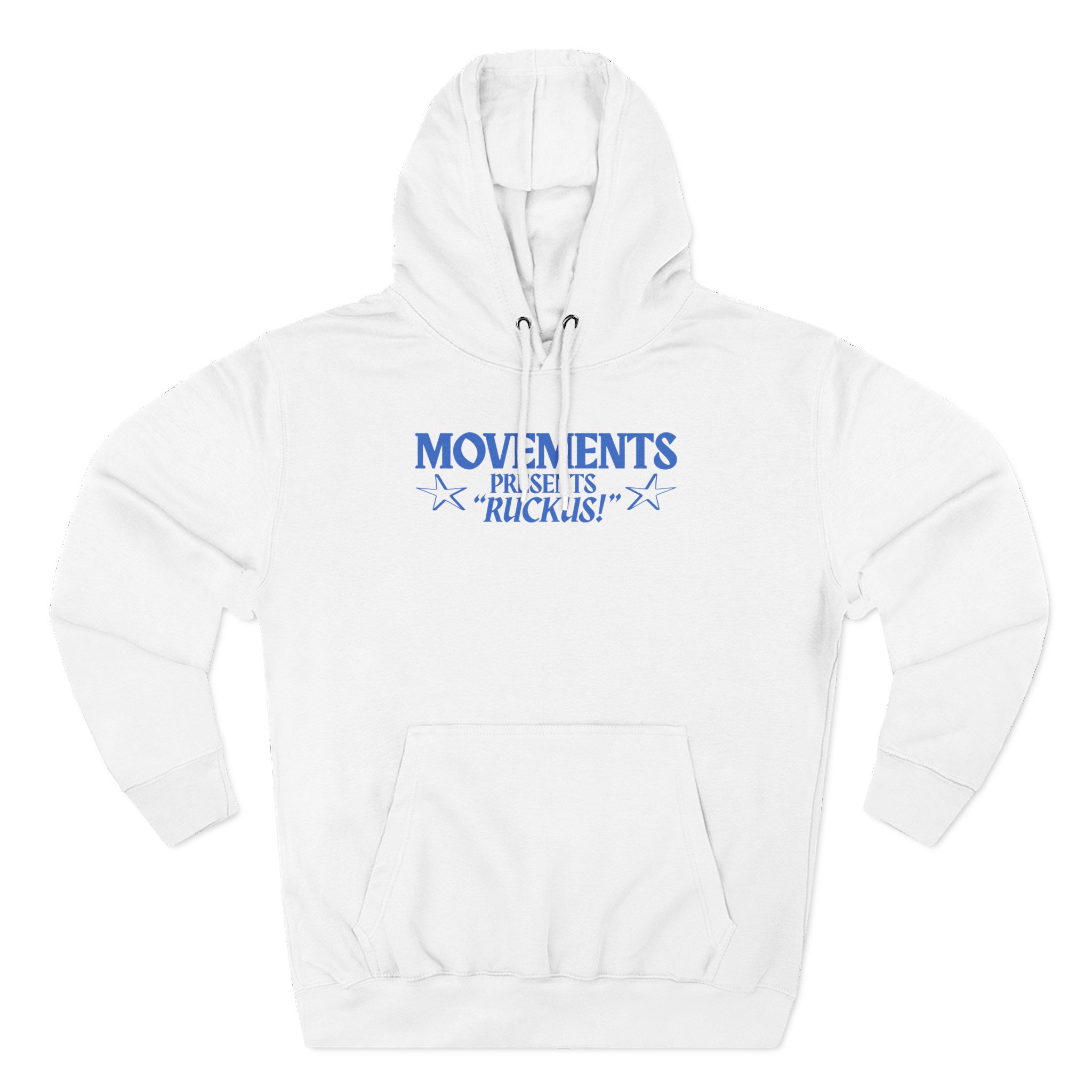 Movements Fail You Photo Three-Panel Fleece Hoodie