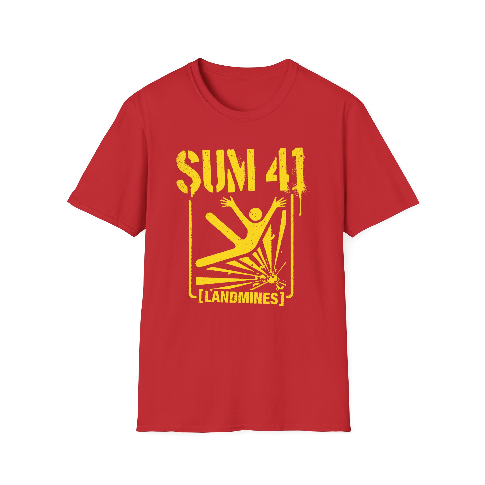 Sum 41 Landmines Unisex Softstyle T-Shirt