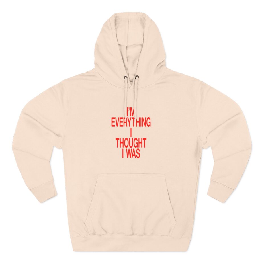 JT Im Everything Three-panel Fleece Hoodie