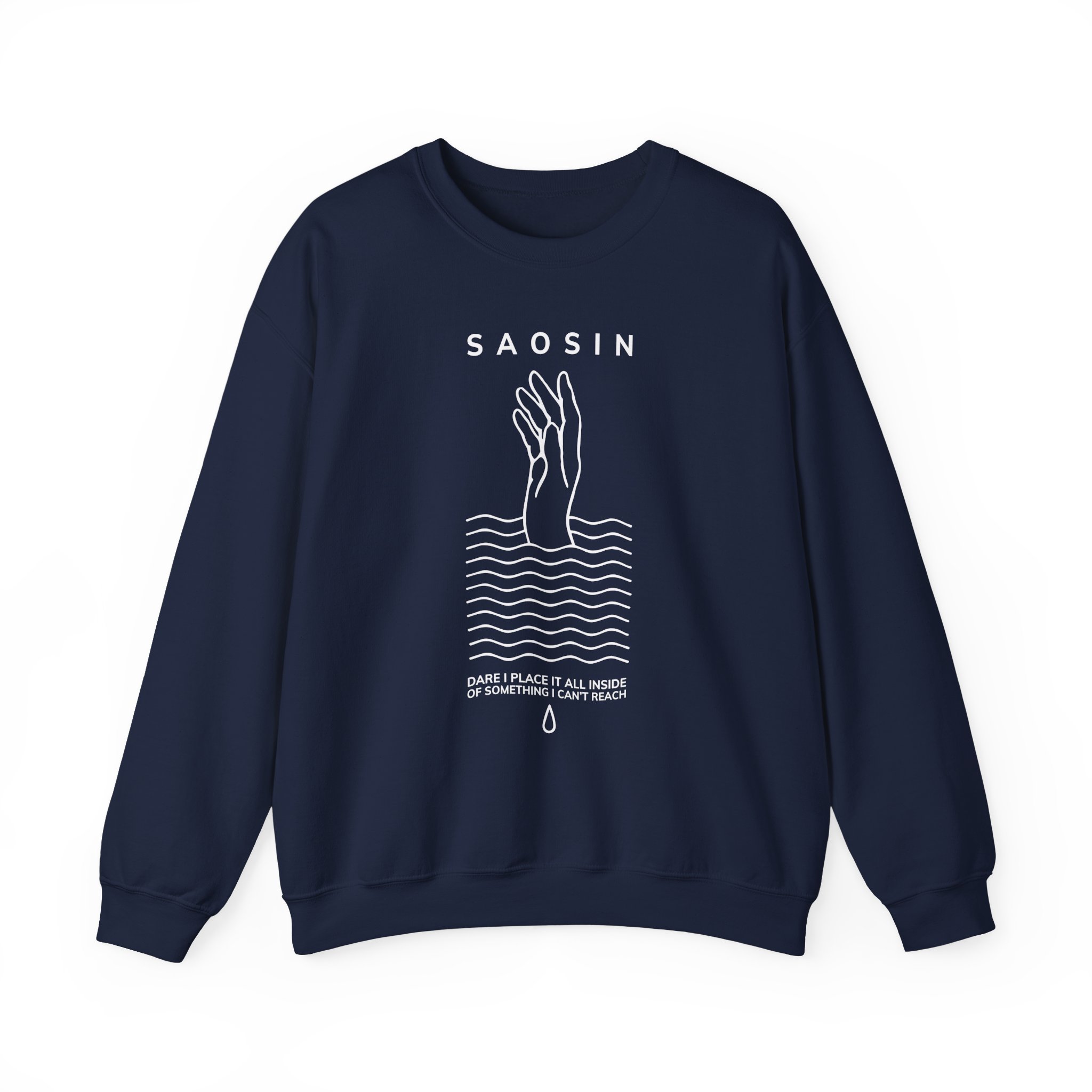 Saosin Illusion & Control Lyric Unisex Heavy Blendâ„¢ Crewneck Sweatshirt