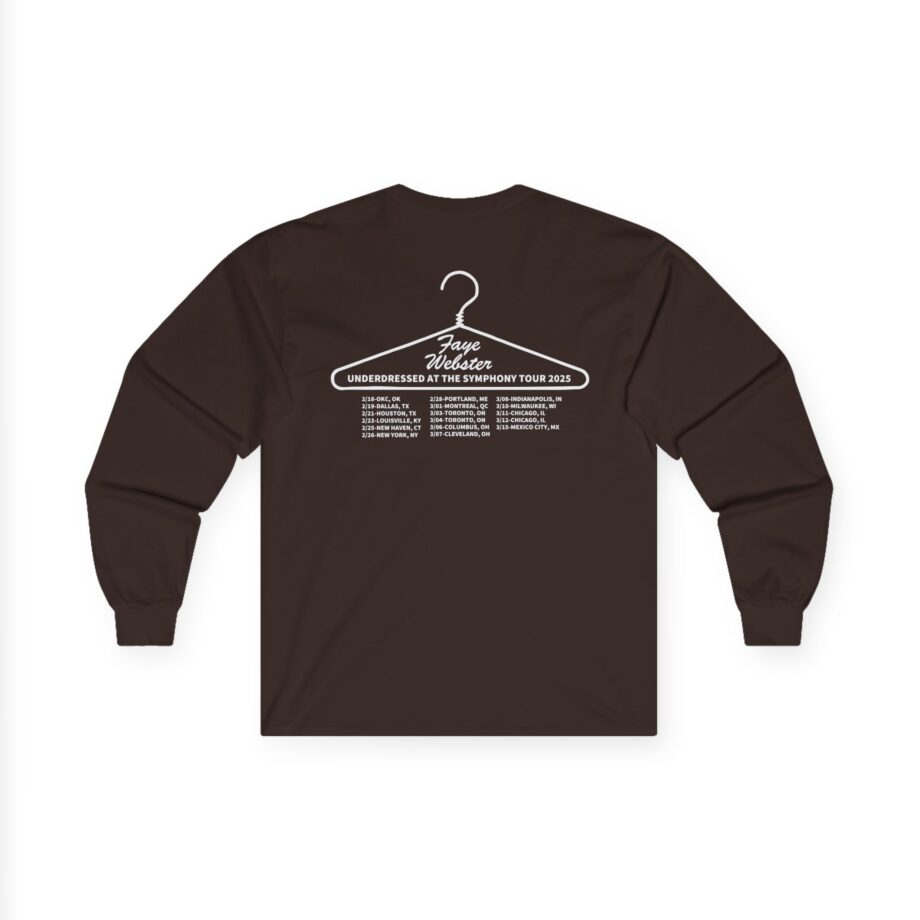 Faye Webster Underdressed at the Symphony 2025 Tour Unisex Ultra Cotton Long Sleeve Tee