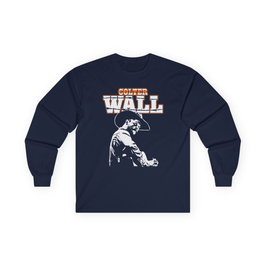 Colter Wall Barbed Wire Unisex Ultra Cotton Long Sleeve Tee