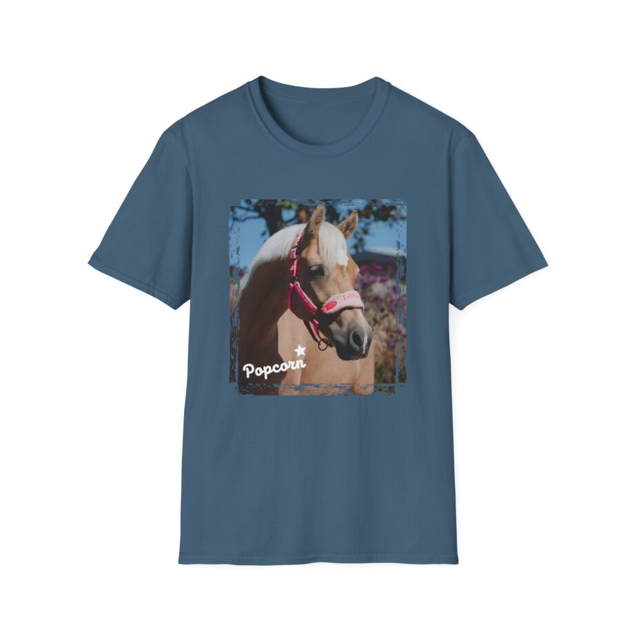 Harlow and Popcorn Unisex Softstyle T-Shirt