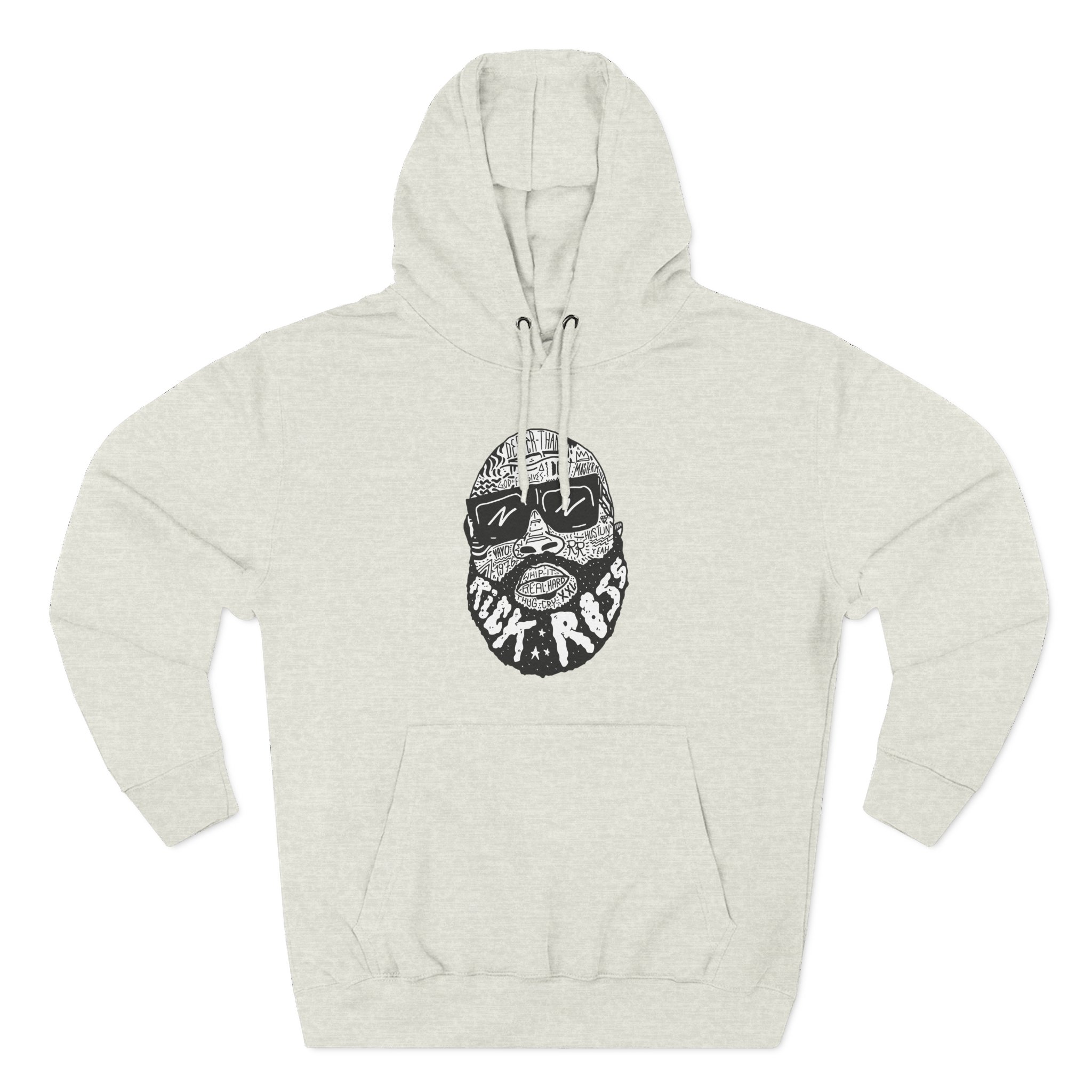 Rick Ross Three-Panel Fleece Hoodie