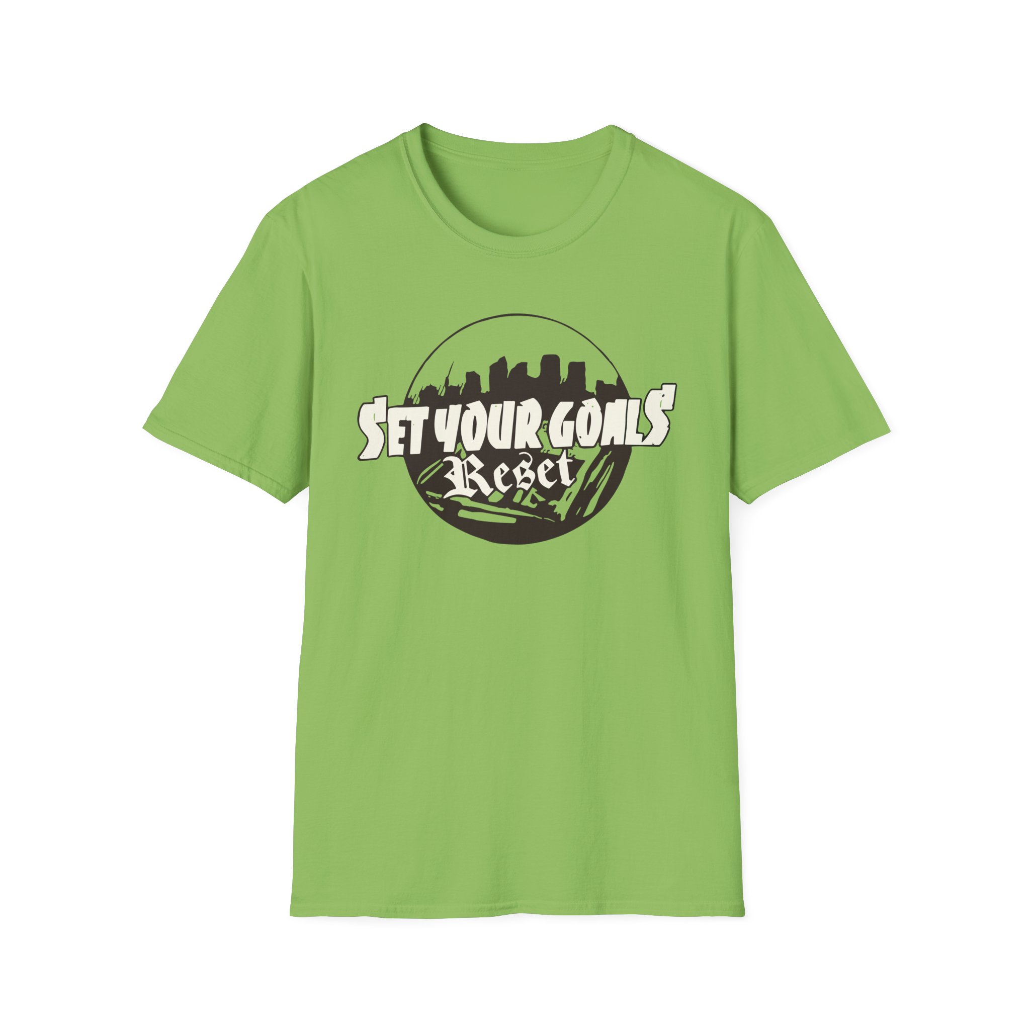 Set Your Goals Reset Unisex Softstyle T-Shirt