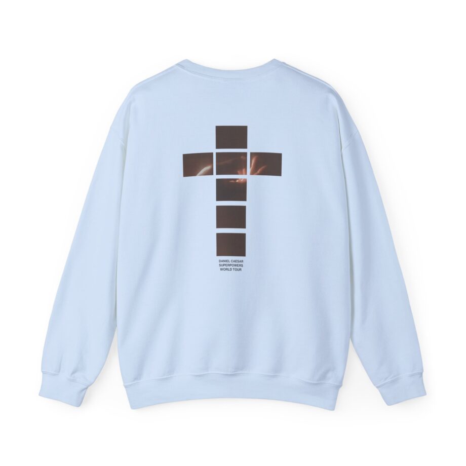 Daniel Caesar Superpowers World Tour Unisex Heavy Blend™ Crewneck Sweatshirt