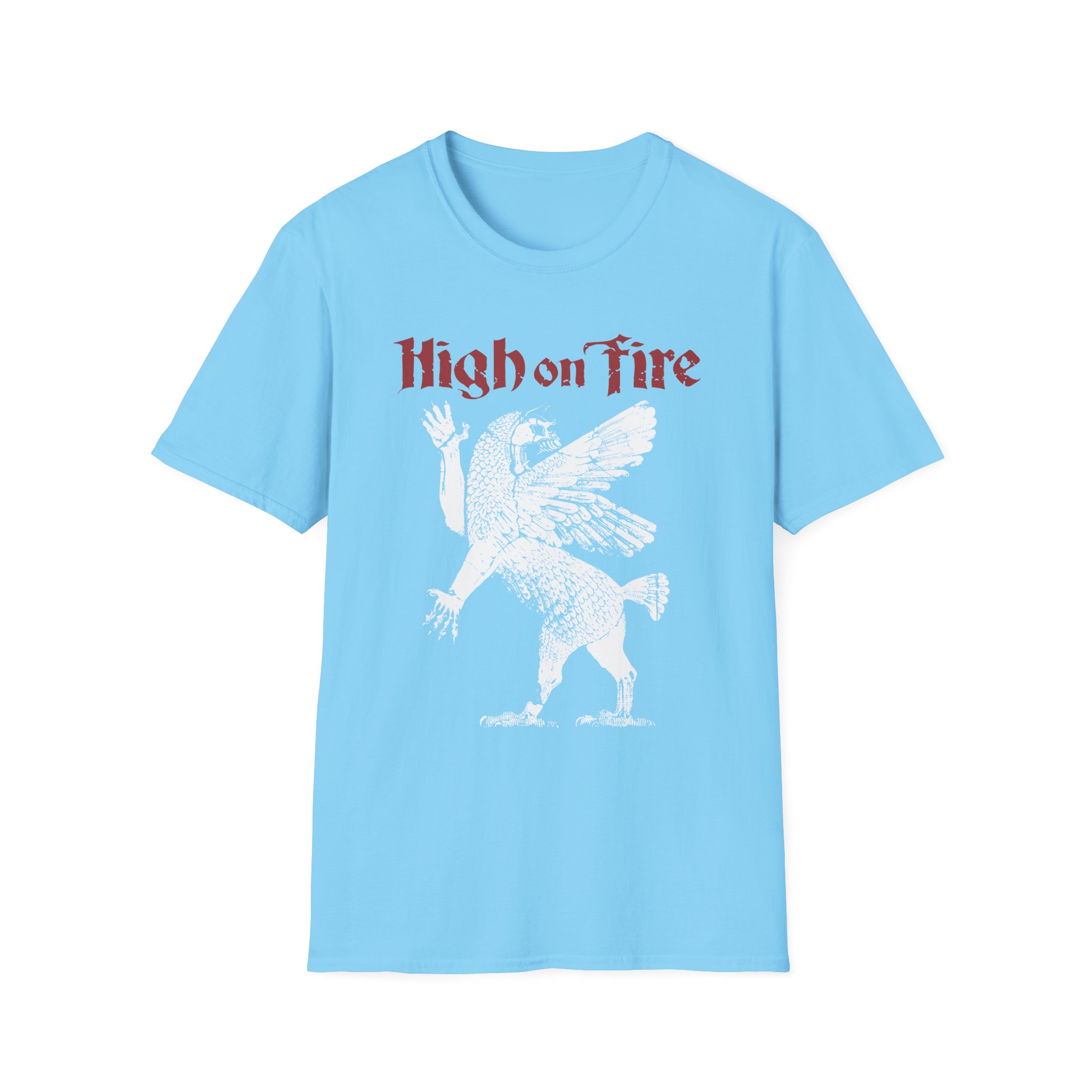 High on Fire Gryphon Unisex Softstyle T-Shirt