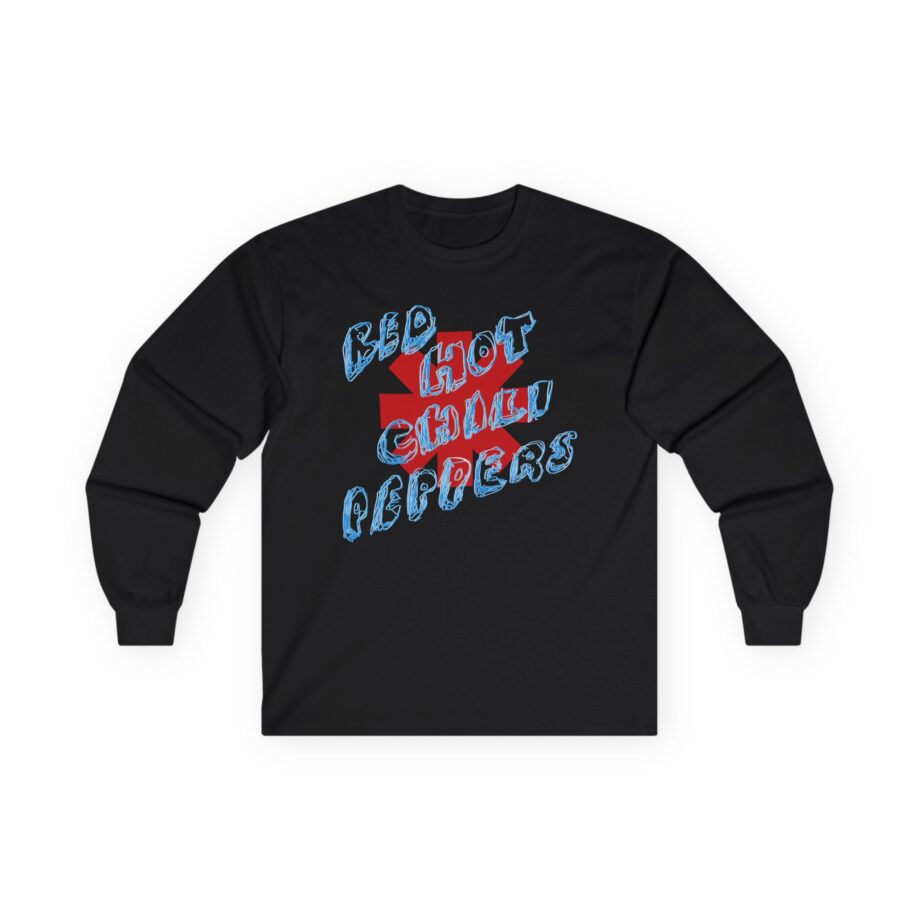 Red Hot Chili Peppers Scribbled Logo Unisex Ultra Cotton Long Sleeve Tee