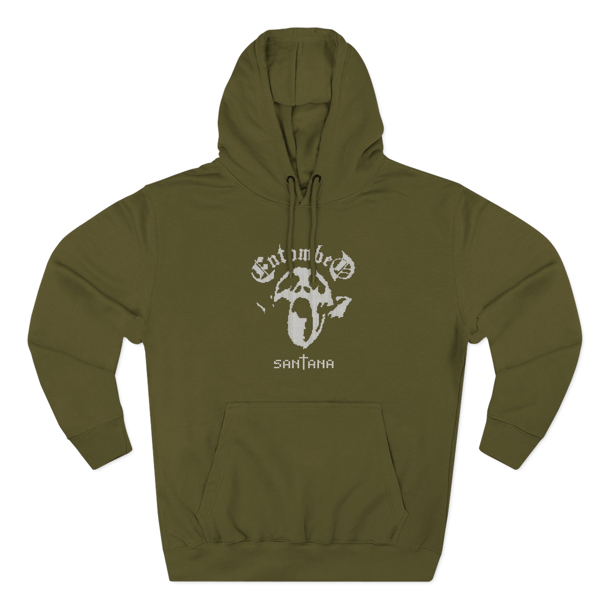 Entombed Three-Panel Fleece Hoodie