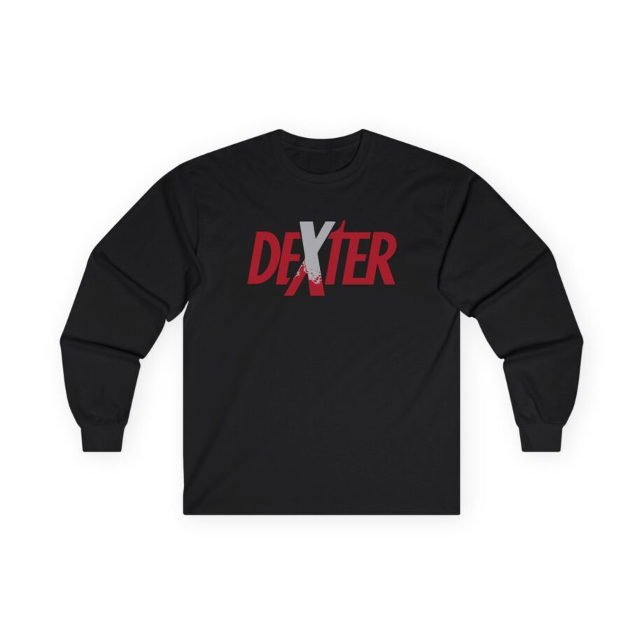 Dexter Spatter Logo Unisex Ultra Cotton Long Sleeve Tee