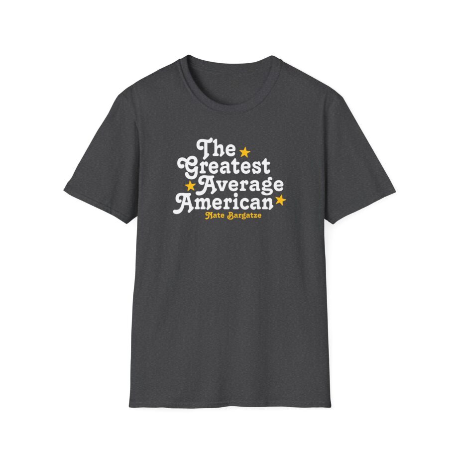 The Greatest Average American Nate Bargatze Unisex Softstyle T-Shirt