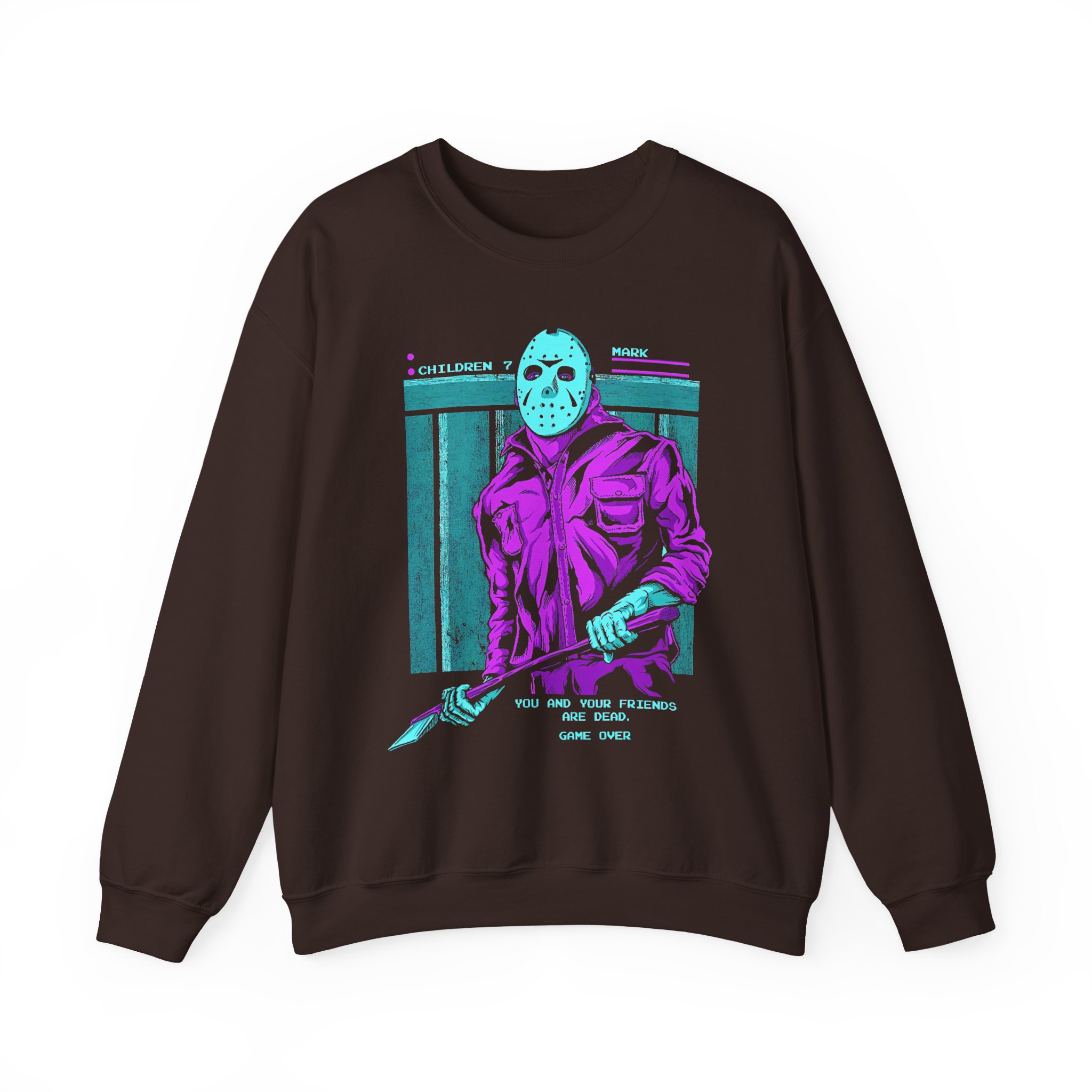 Dashiexp You and Your Friends Are Dead Game Over Unisex Heavy Blendâ„¢ Crewneck Sweatshirt