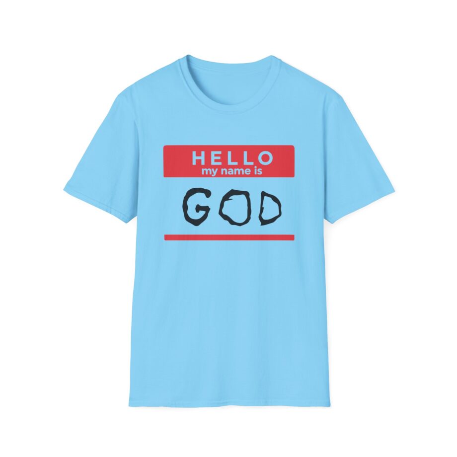 Aphex Twin Hello My Name is God Unisex Softstyle T-Shirt