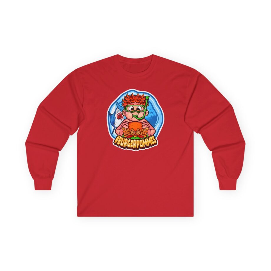 Burger Pommes Unisex Ultra Cotton Long Sleeve Tee