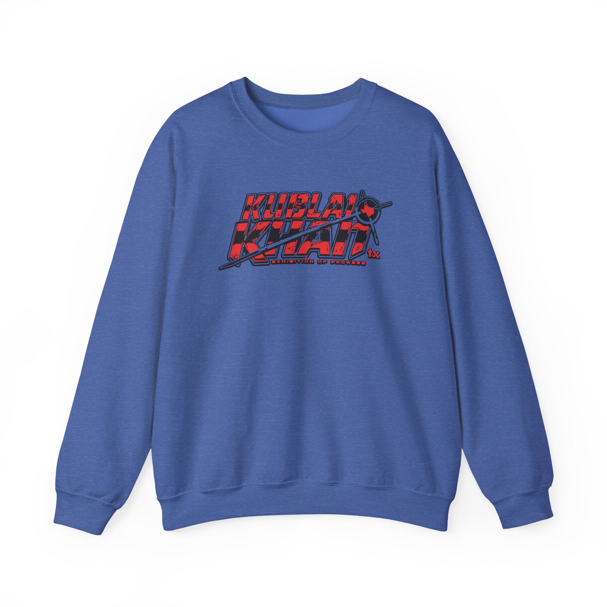 Kublai Khan Low Tech Unisex Heavy Blendâ„¢ Crewneck Sweatshirt