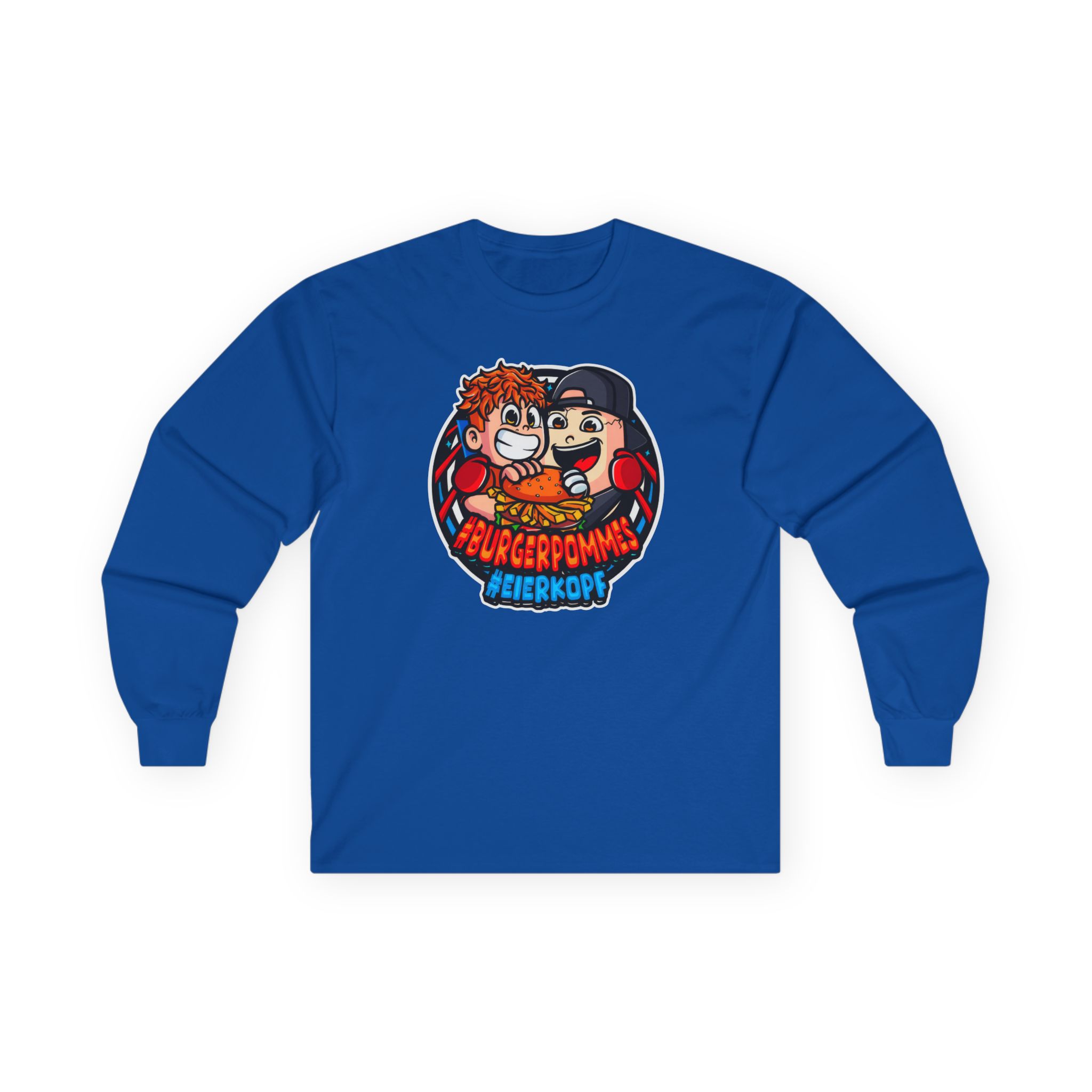 Burger Pommes eierkopf Unisex Ultra Cotton Long Sleeve Tee