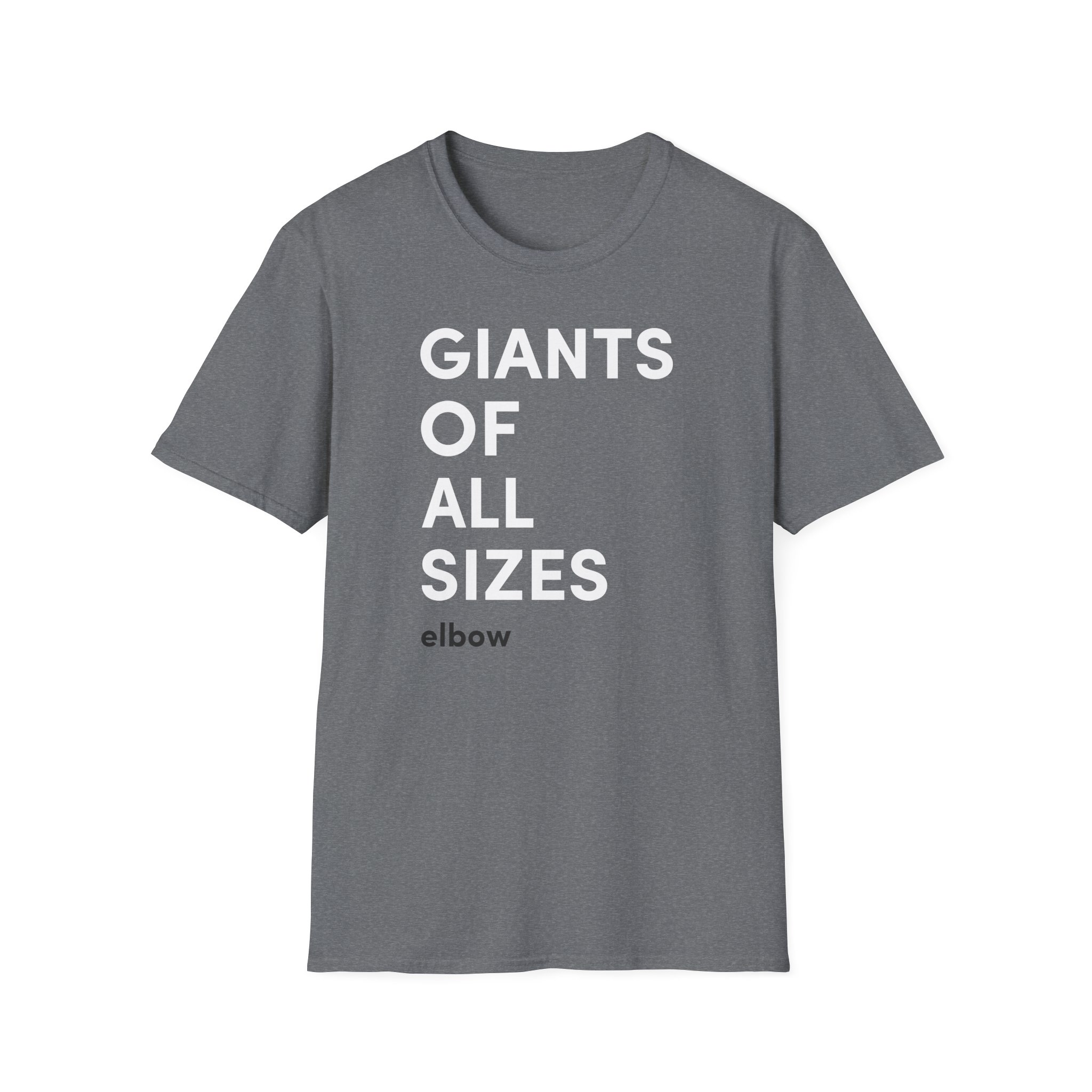 Elbow Audio Giants of All Sizes Unisex Softstyle T-Shirt