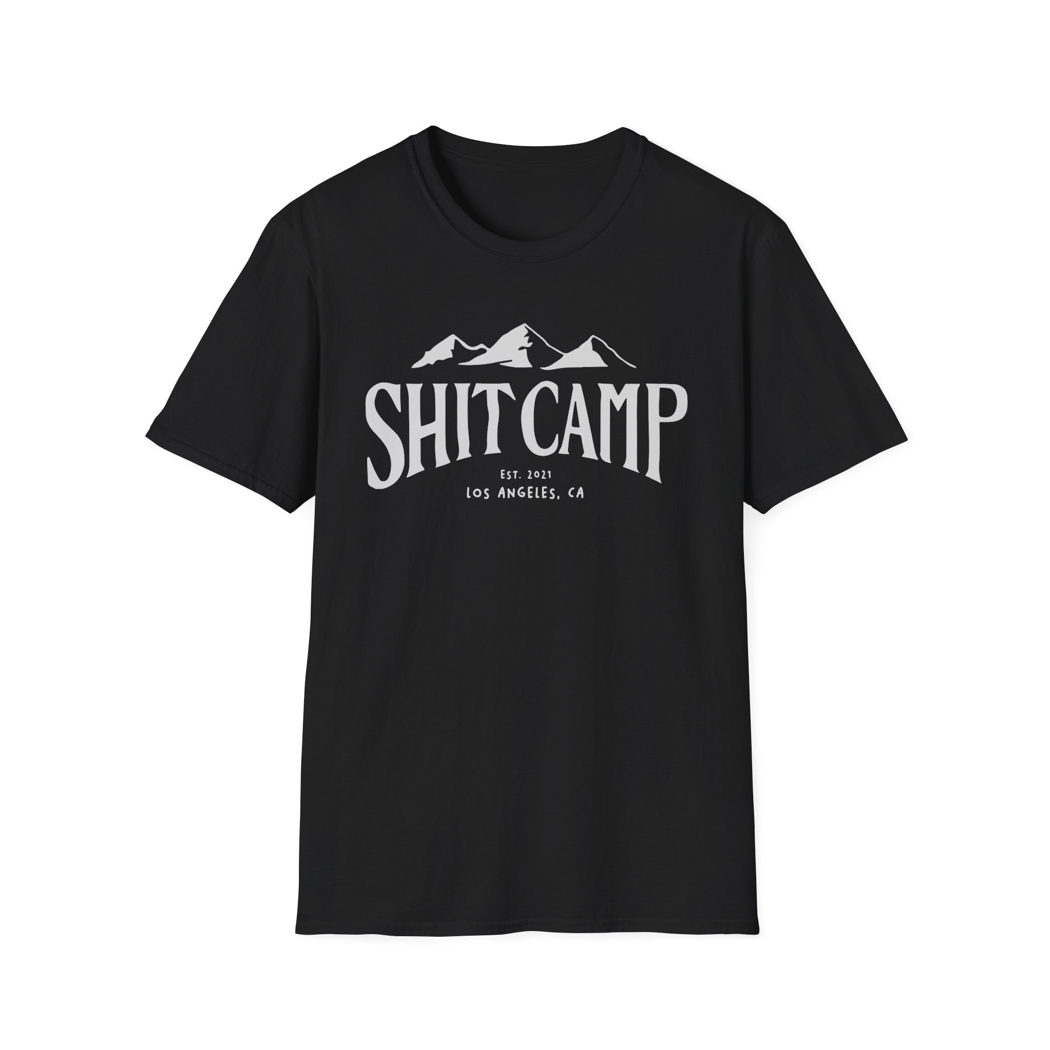 Qtcinderella Shit Camp Unisex Softstyle T-Shirt