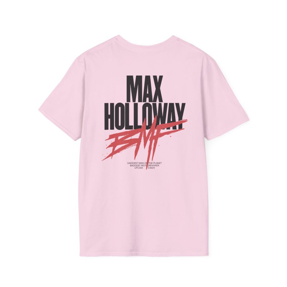 Max Holloway Dmp/bmf Unisex Softstyle T-Shirt