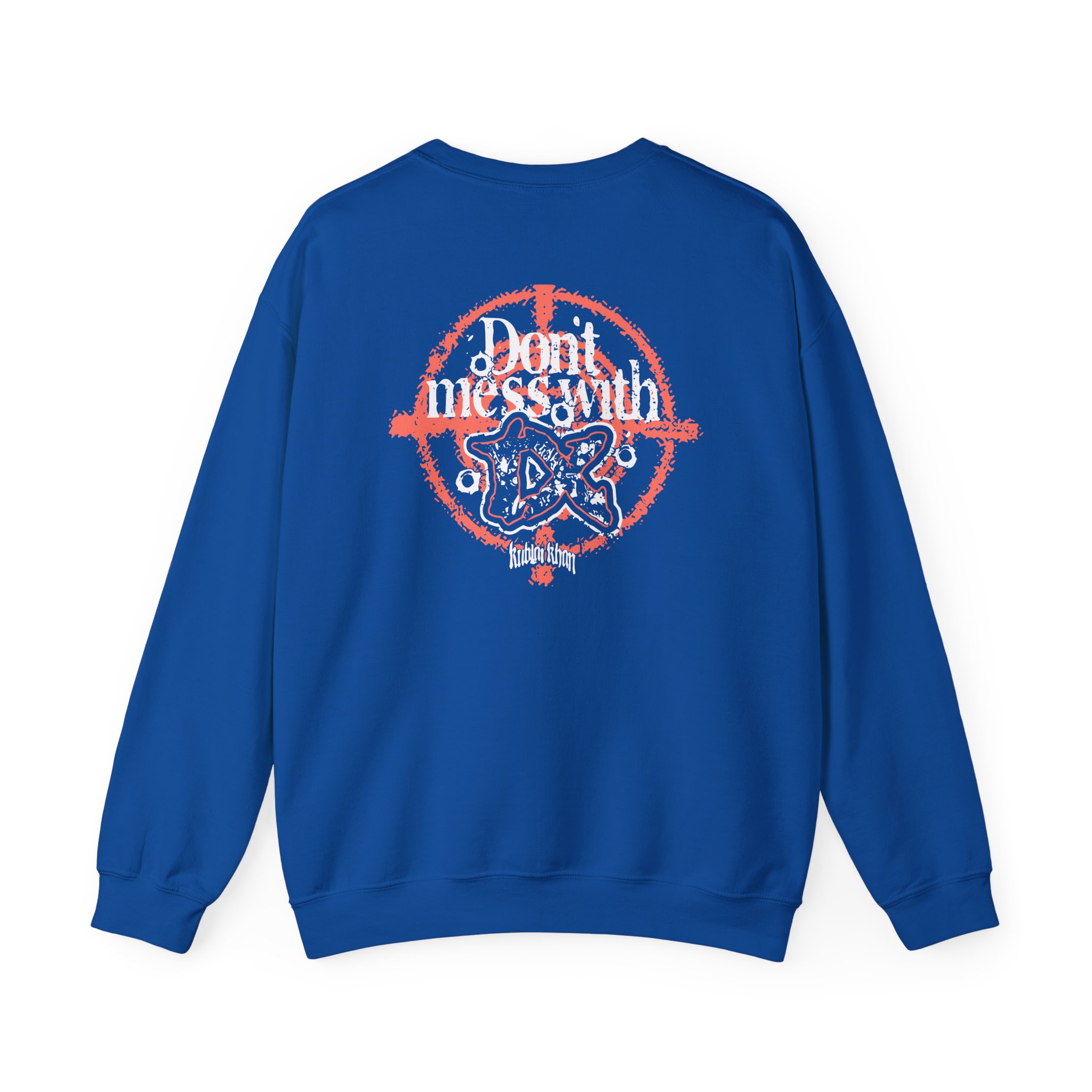 Kublai Khan - Don`t Mess With Tx Unisex Heavy Blendâ„¢ Crewneck Sweatshirt