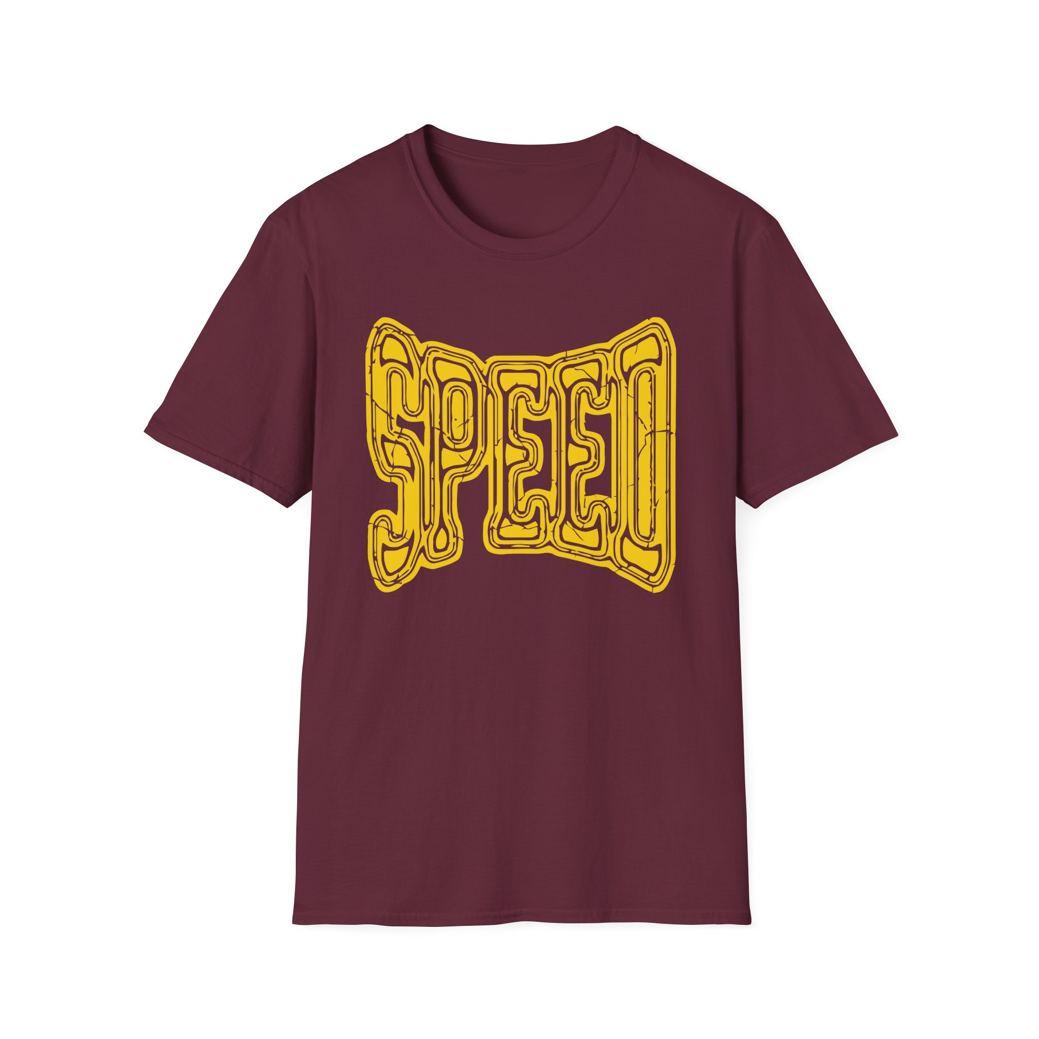 Ishowspeed Gold Logo Unisex Softstyle T-Shirt