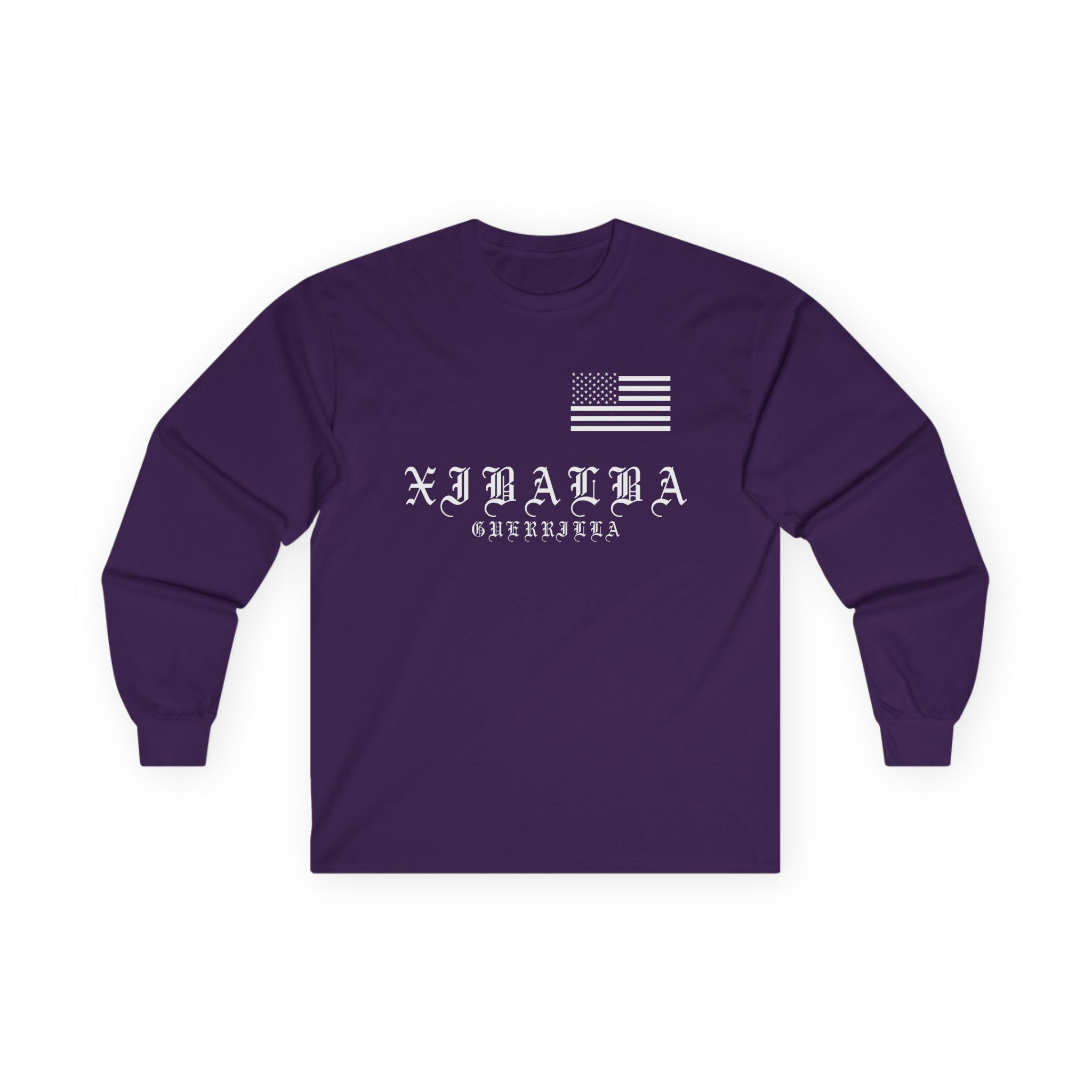 Xibalba Usa Unisex Ultra Cotton Long Sleeve Tee