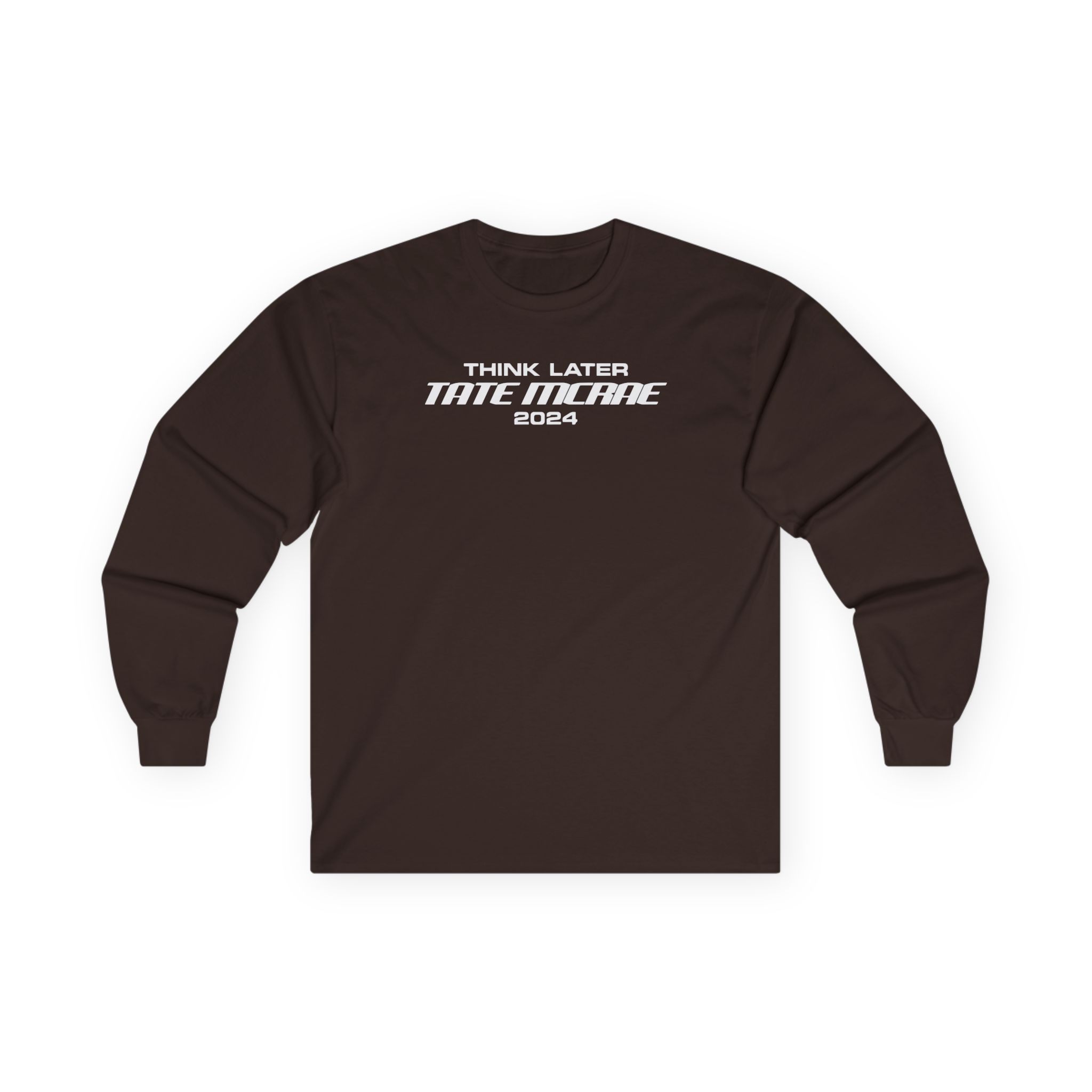Tate Mcrae Think Later Unisex Ultra Cotton Long Sleeve Tee