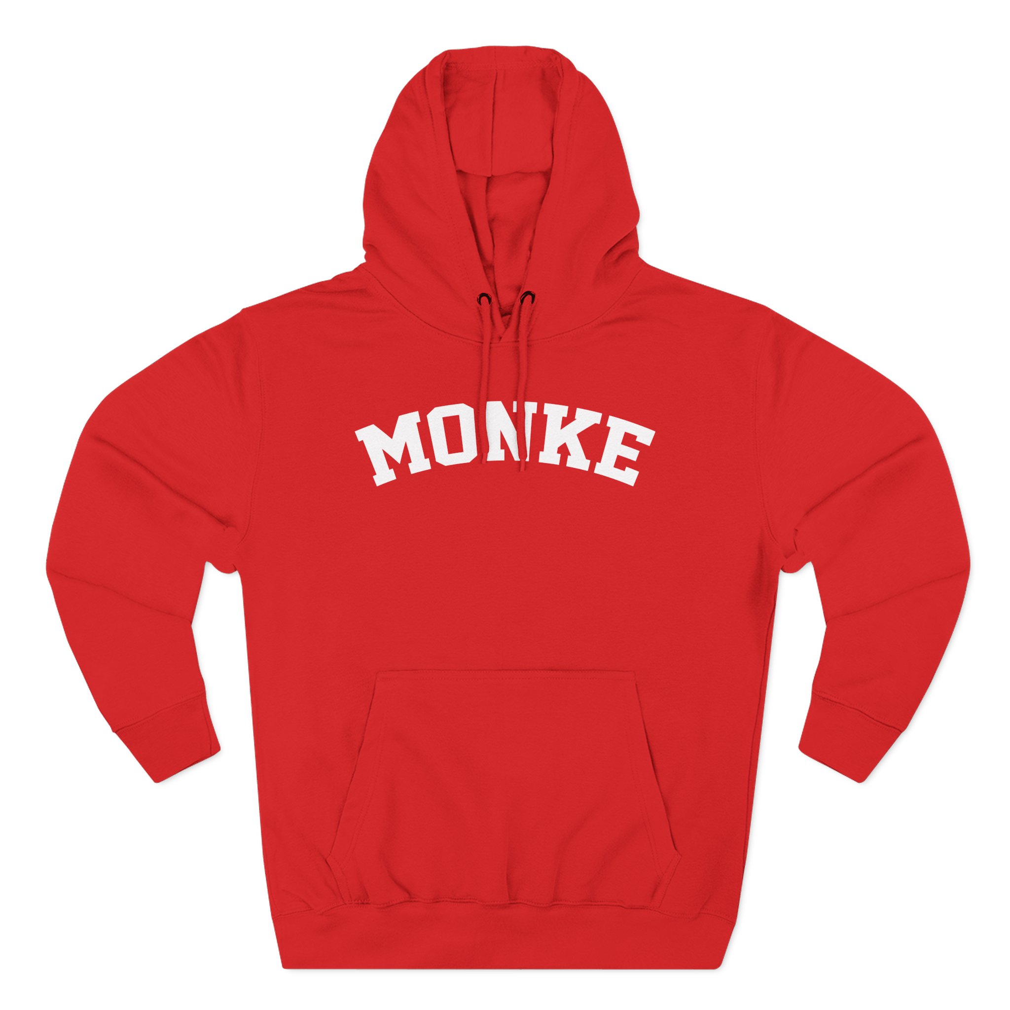 Spoonkid Monke Three-Panel Fleece Hoodie
