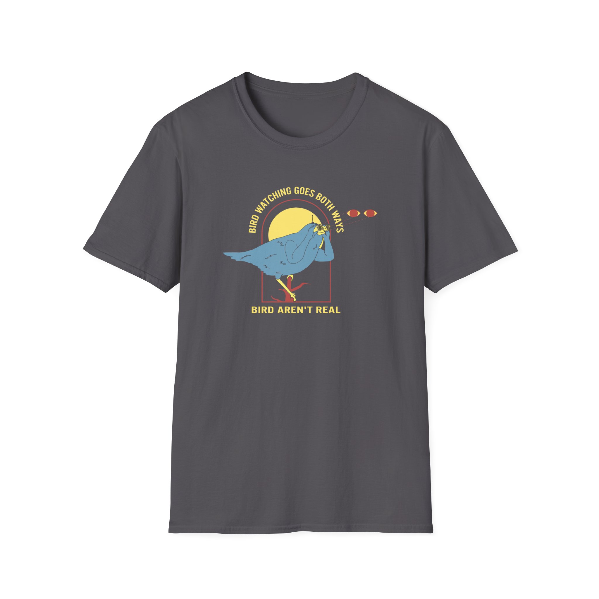 Birds Arent Real Unisex Softstyle T-Shirt