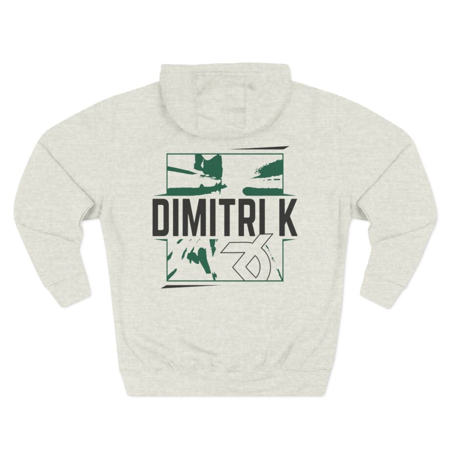 Dimitri K Three-Panel Fleece Hoodie