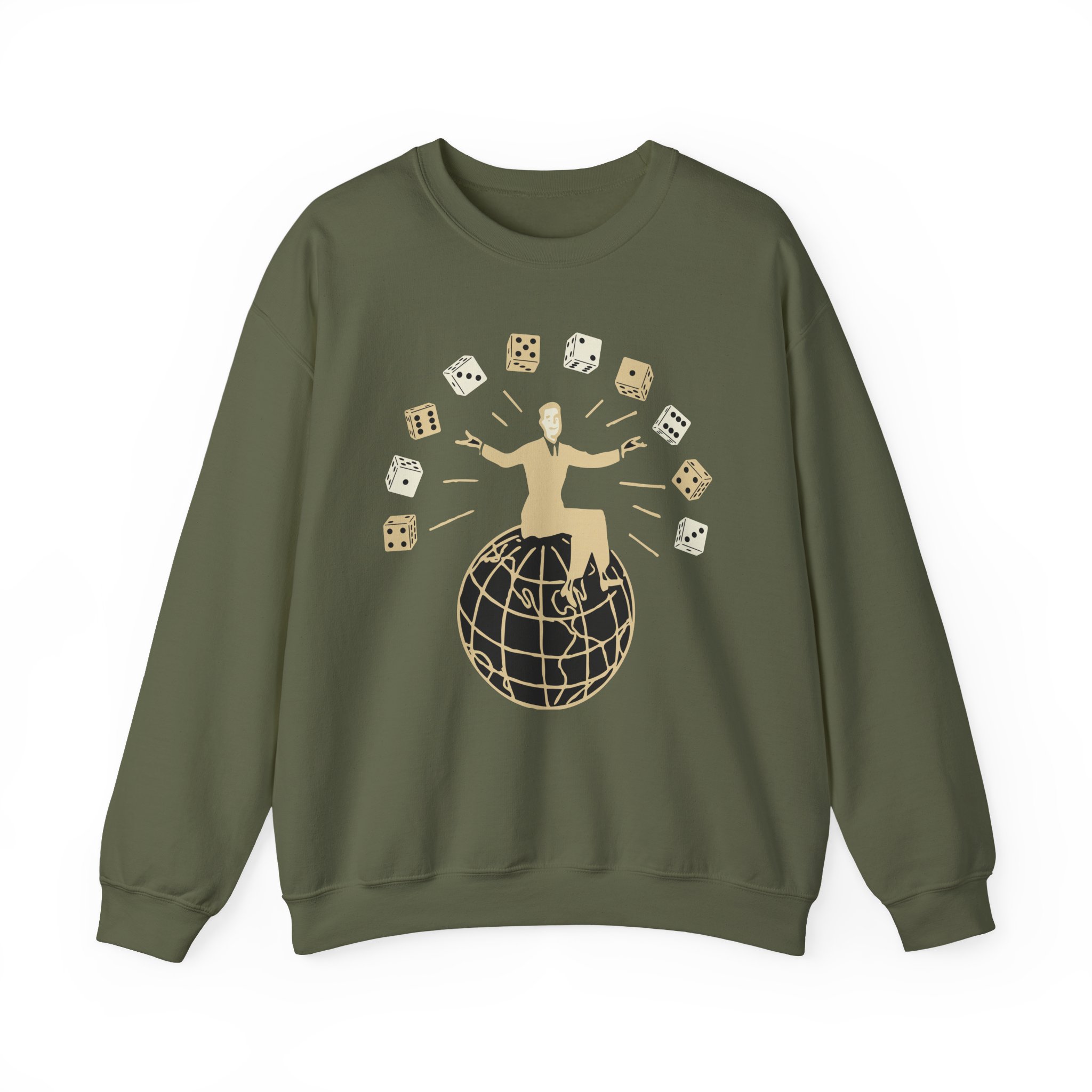 Set Your Goals Dice Unisex Heavy Blendâ„¢ Crewneck Sweatshirt