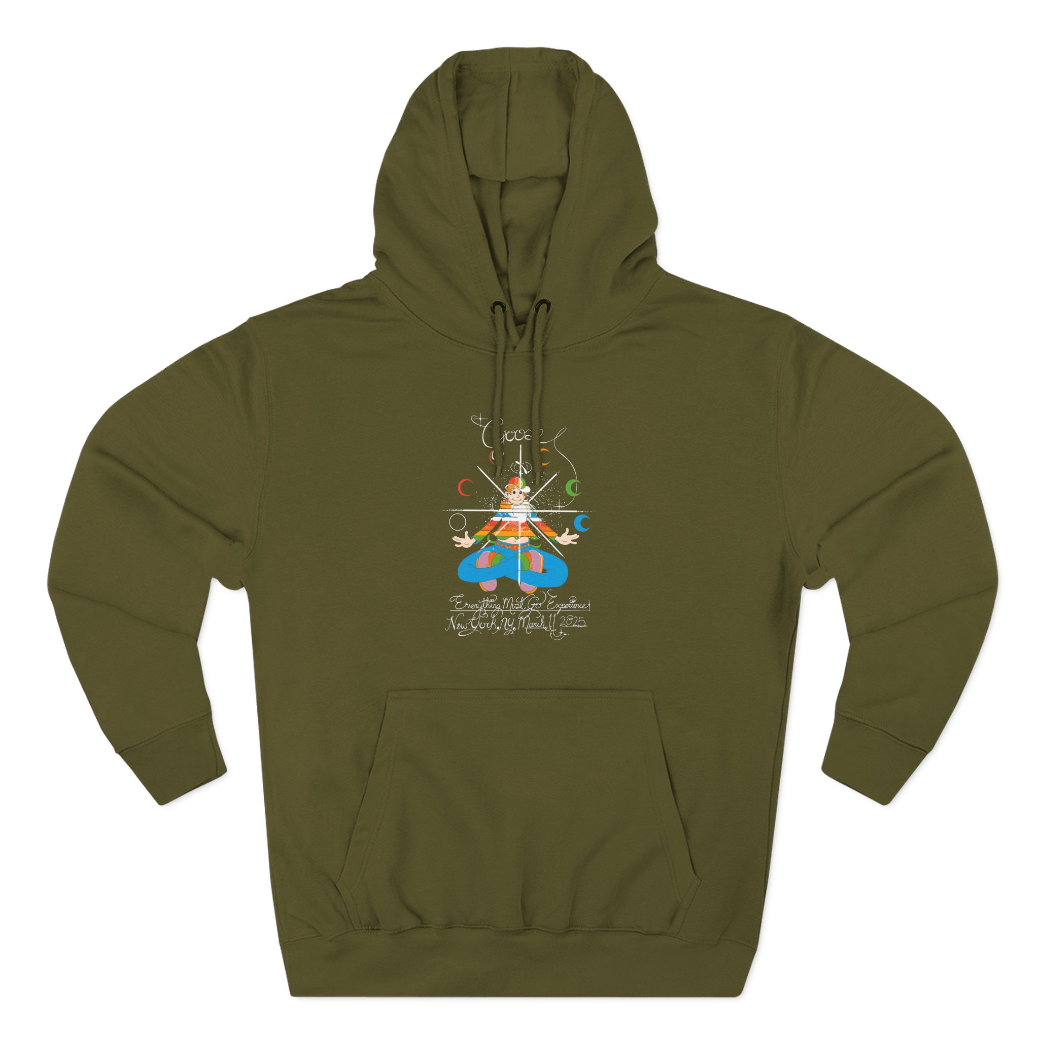 Goose Rainbow Kid EMG Experienc Three-Panel Fleece Hoodie