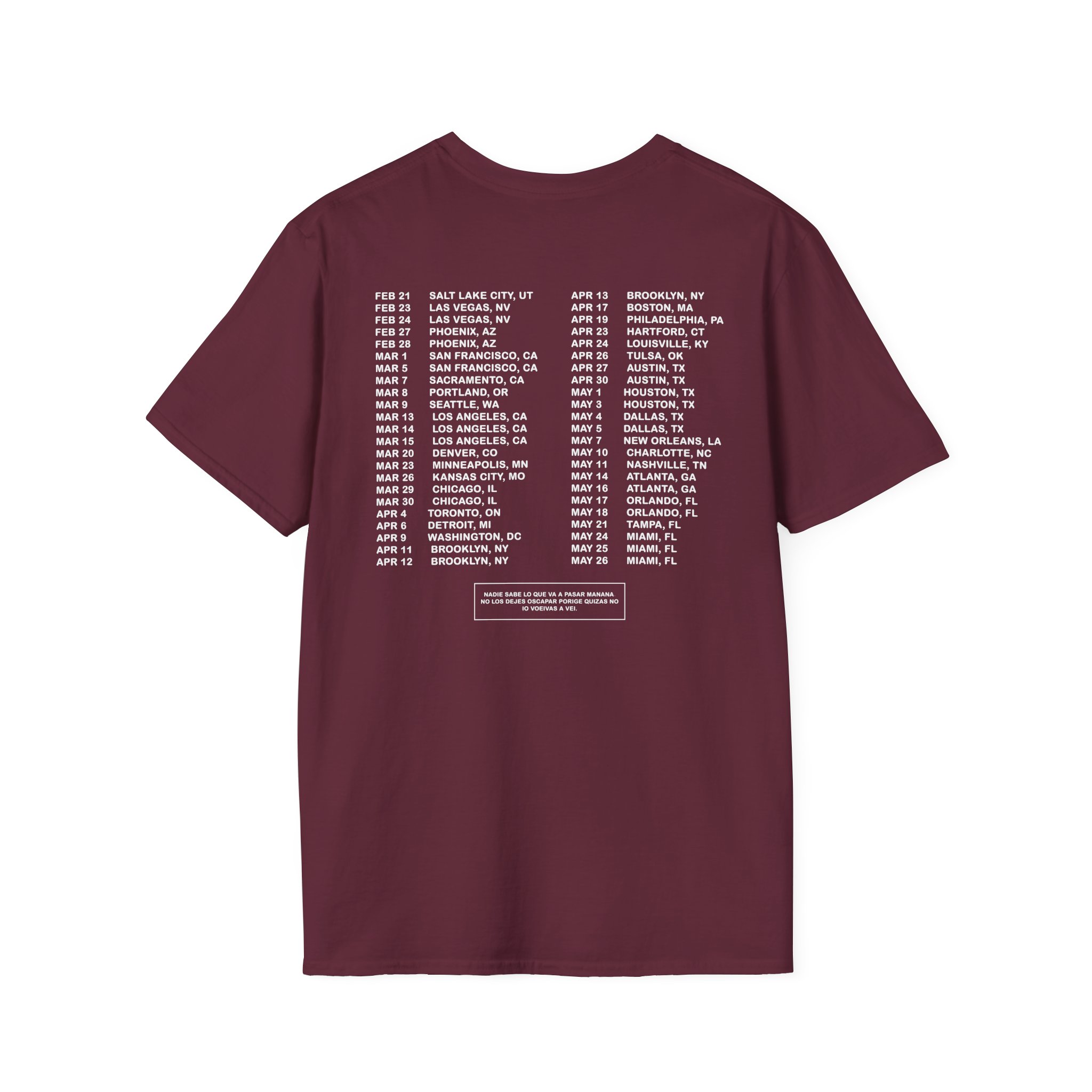 BB Gracias Por Nada Unisex Softstyle T-Shirt