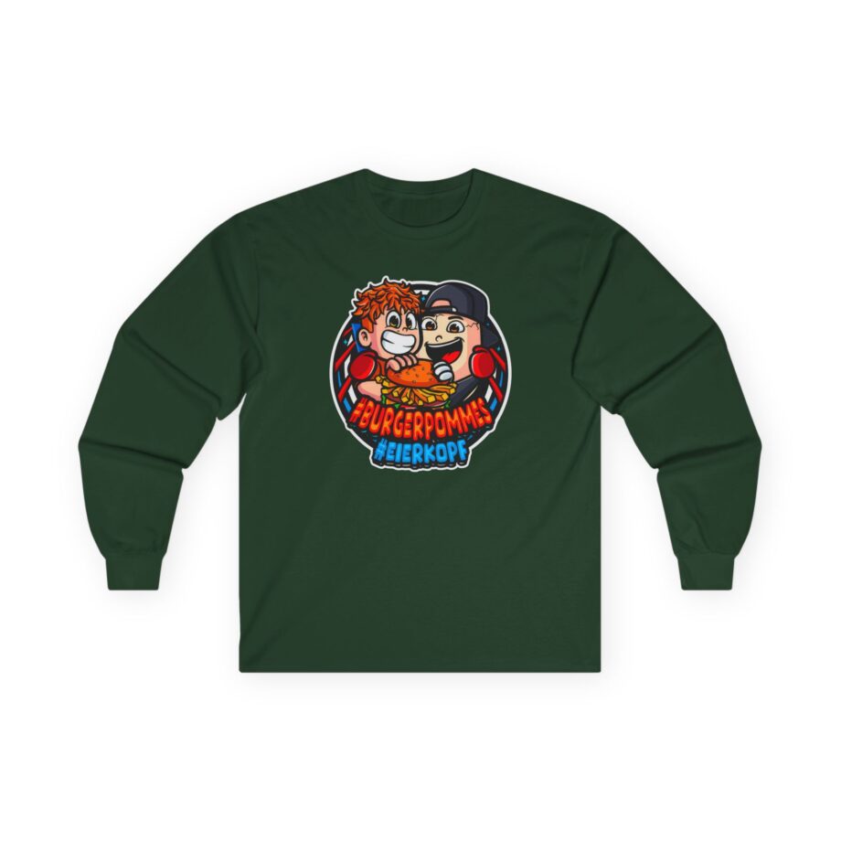 Burger Pommes eierkopf Unisex Ultra Cotton Long Sleeve Tee