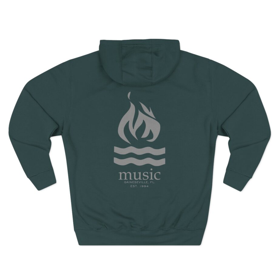 Hot Water Music Three Panel Fleece Hoodie