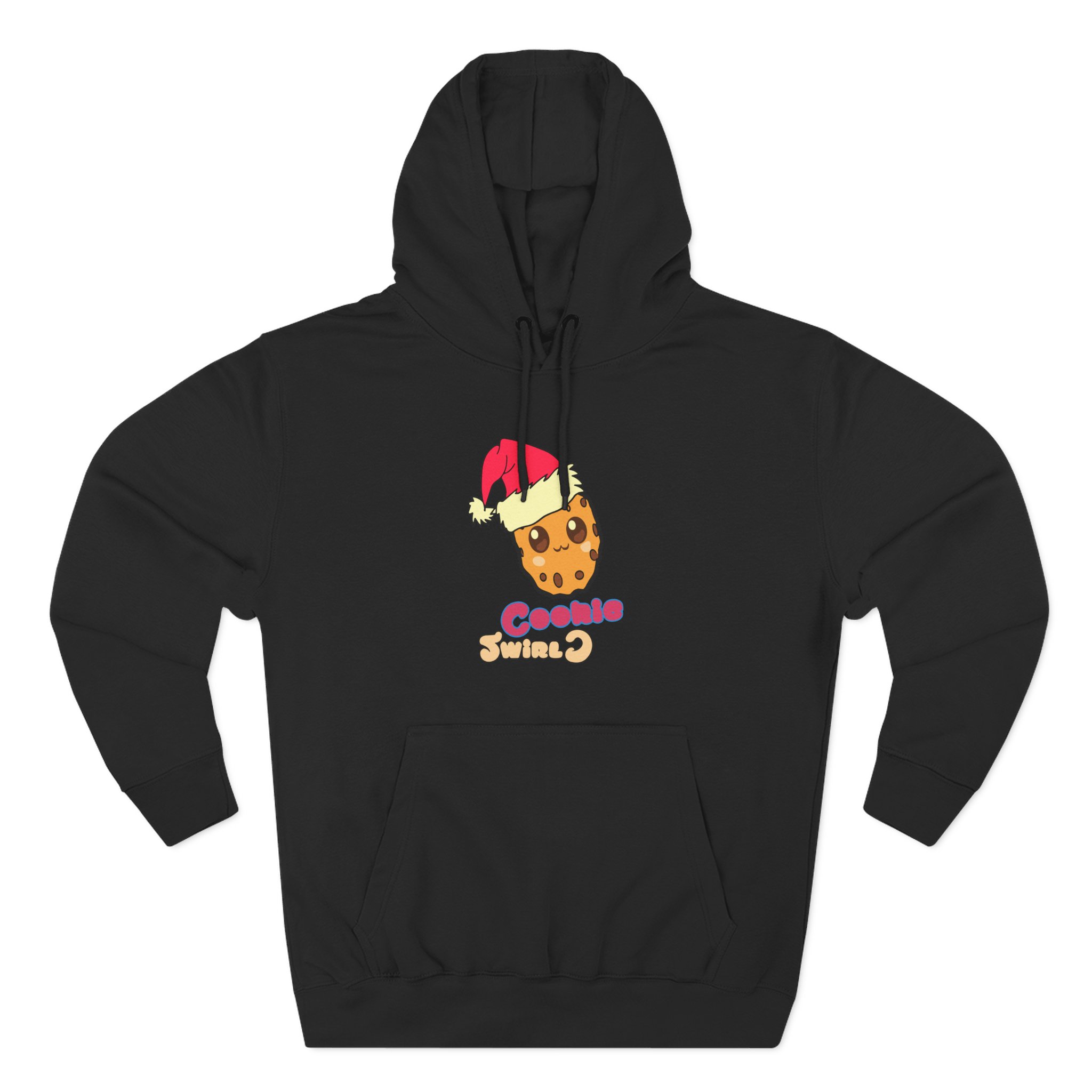 Cookieswirlc Three-Panel Fleece Hoodie