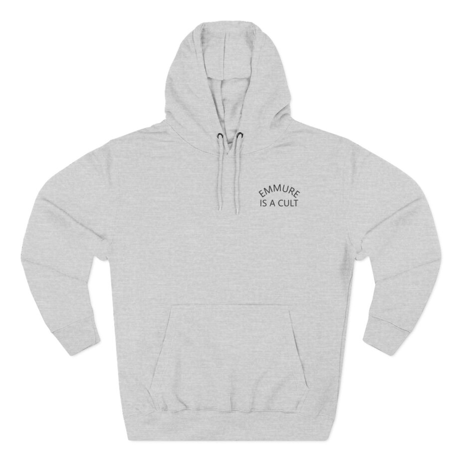 Emmure Cult Teal Bleach Three-Panel Fleece Hoodie
