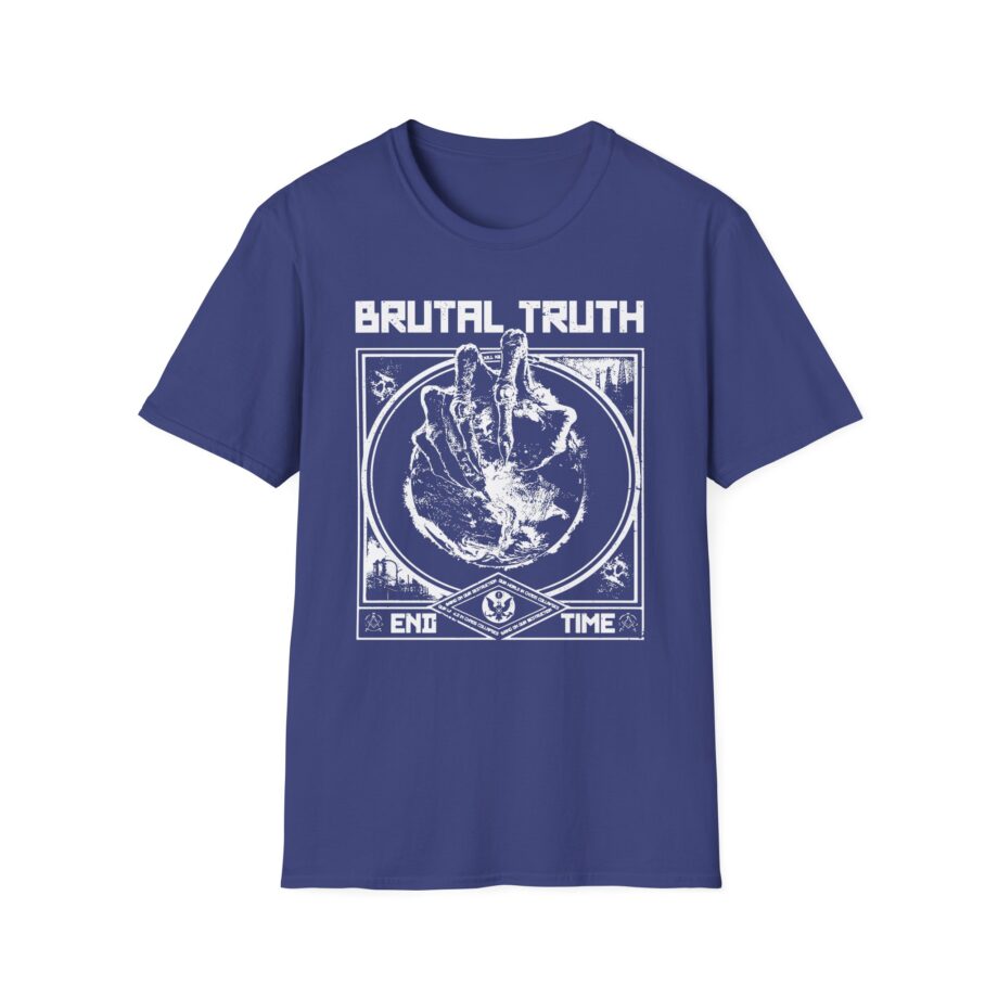 Brutal Truth End Time Unisex Softstyle T-Shirt