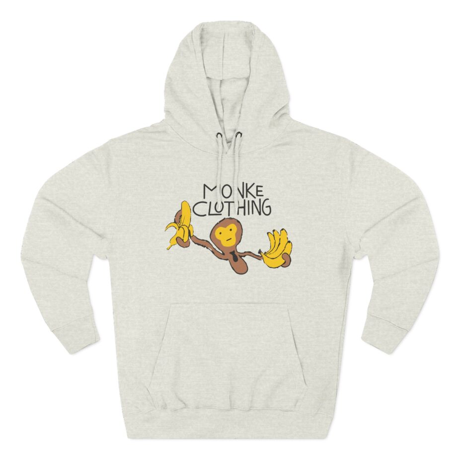 Spoonkid Basquiat Monke Three-Panel Fleece Hoodie