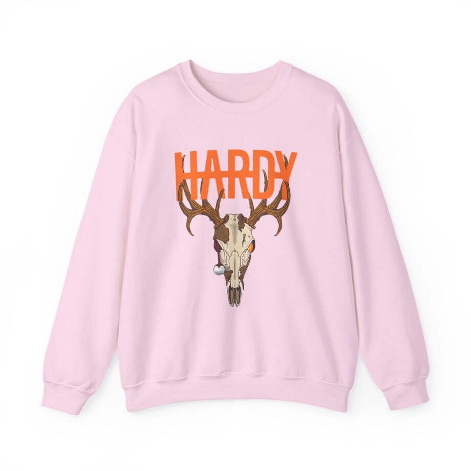 Hardy Deer Skull Unisex Heavy Blend™ Crewneck Sweatshirt