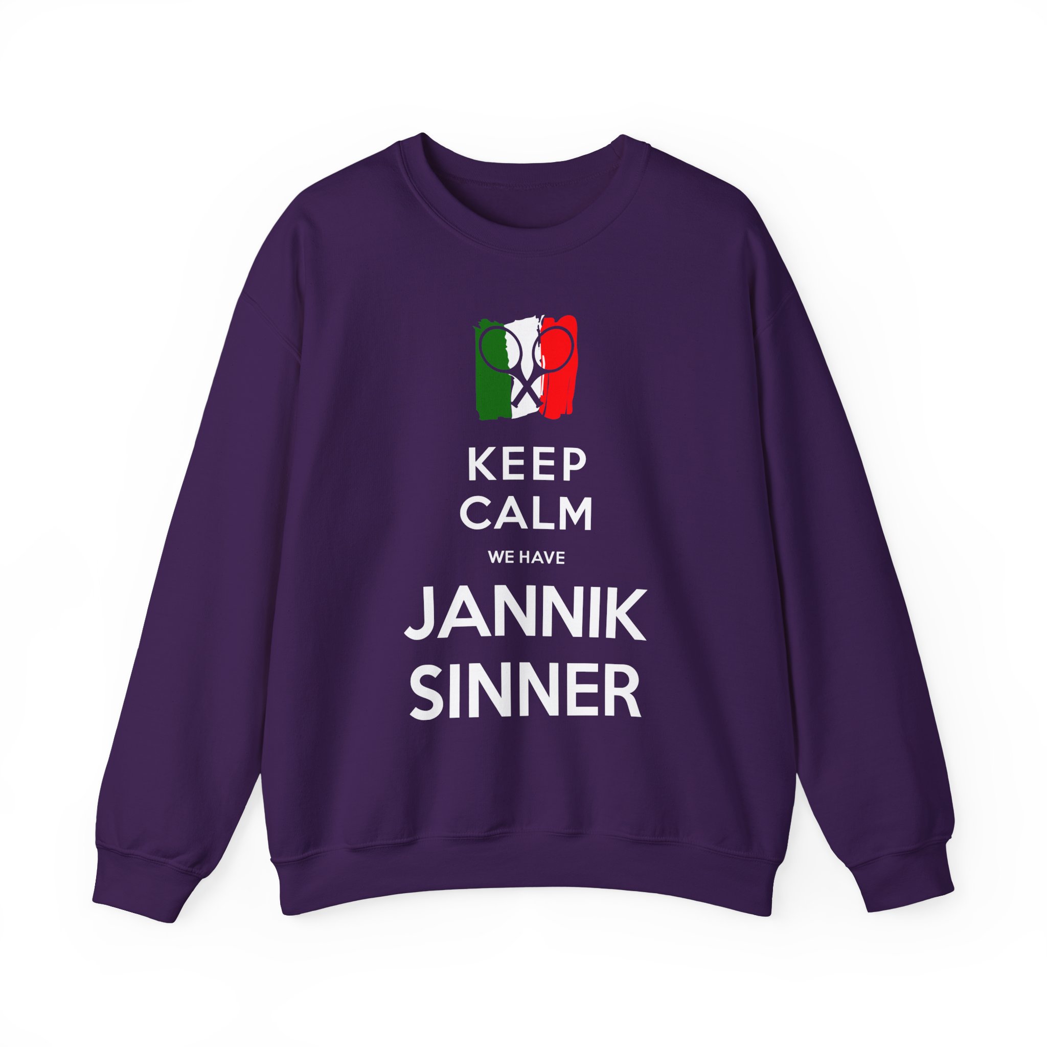 Jannik Sinner Keep Calm We Have Unisex Heavy Blendâ„¢ Crewneck Sweatshirt