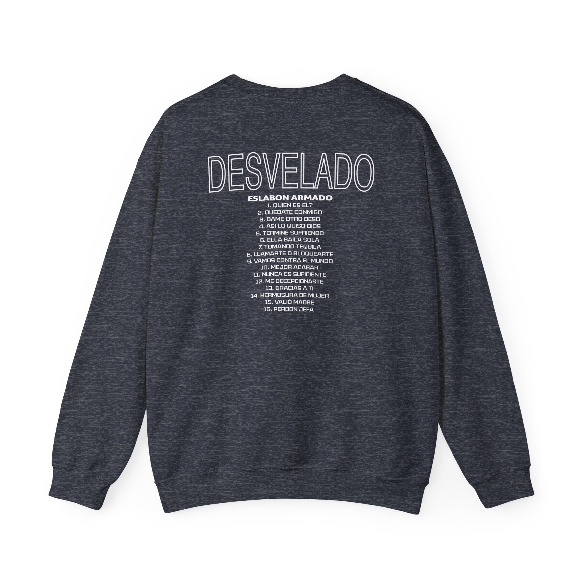Eslabon Armado Desvelado Album Unisex Heavy Blendâ„¢ Crewneck Sweatshirt
