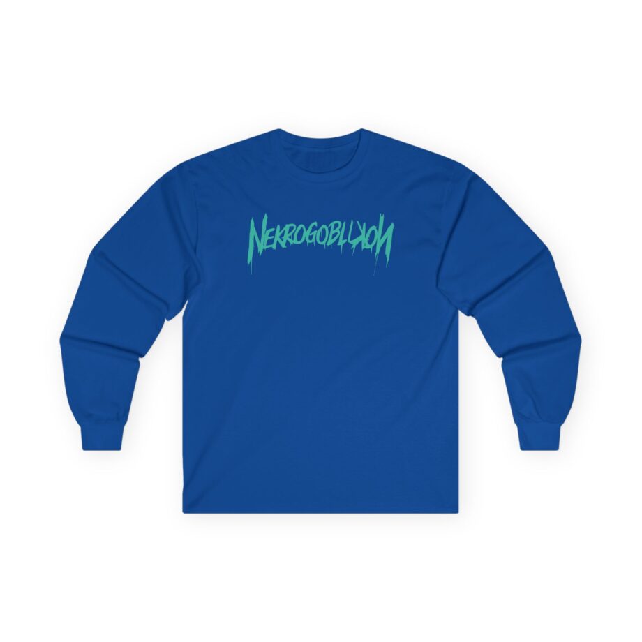 Nekrogoblikon Goblin Mode Crystal Wash Unisex Ultra Cotton Long Sleeve Tee
