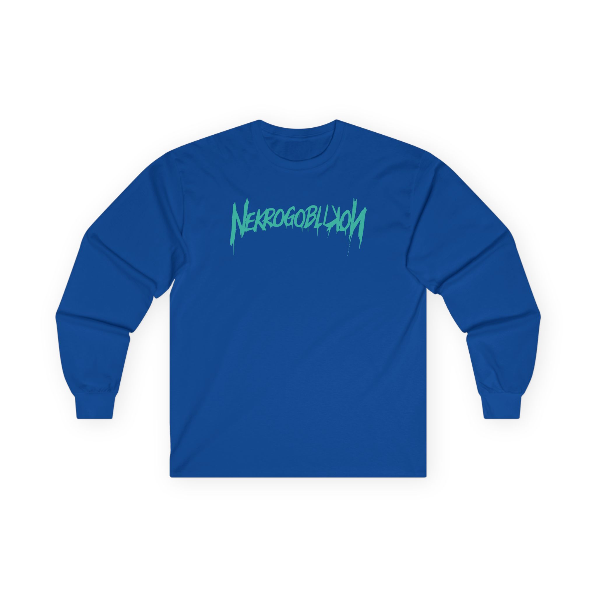 Nekrogoblikon Goblin Mode Crystal Wash Unisex Ultra Cotton Long Sleeve Tee