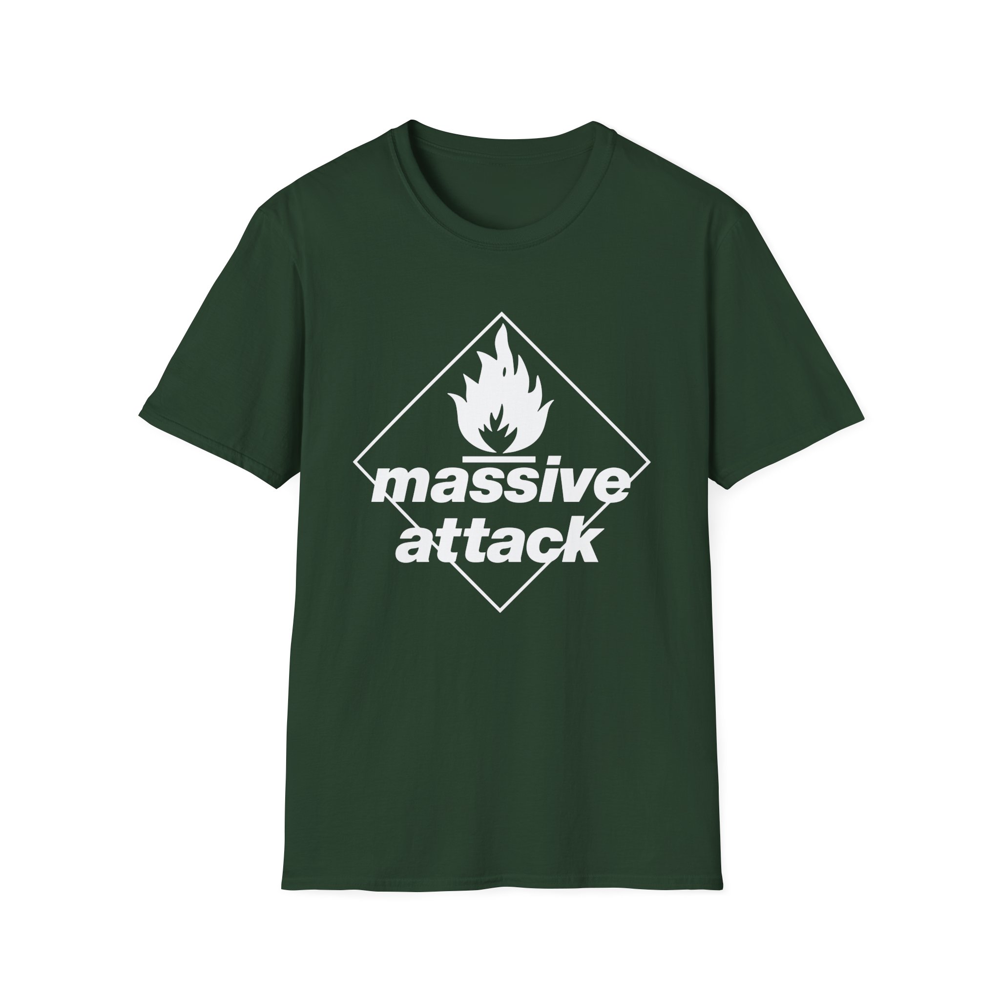 Massive Attack Blue Lines Unisex Softstyle T-Shirt