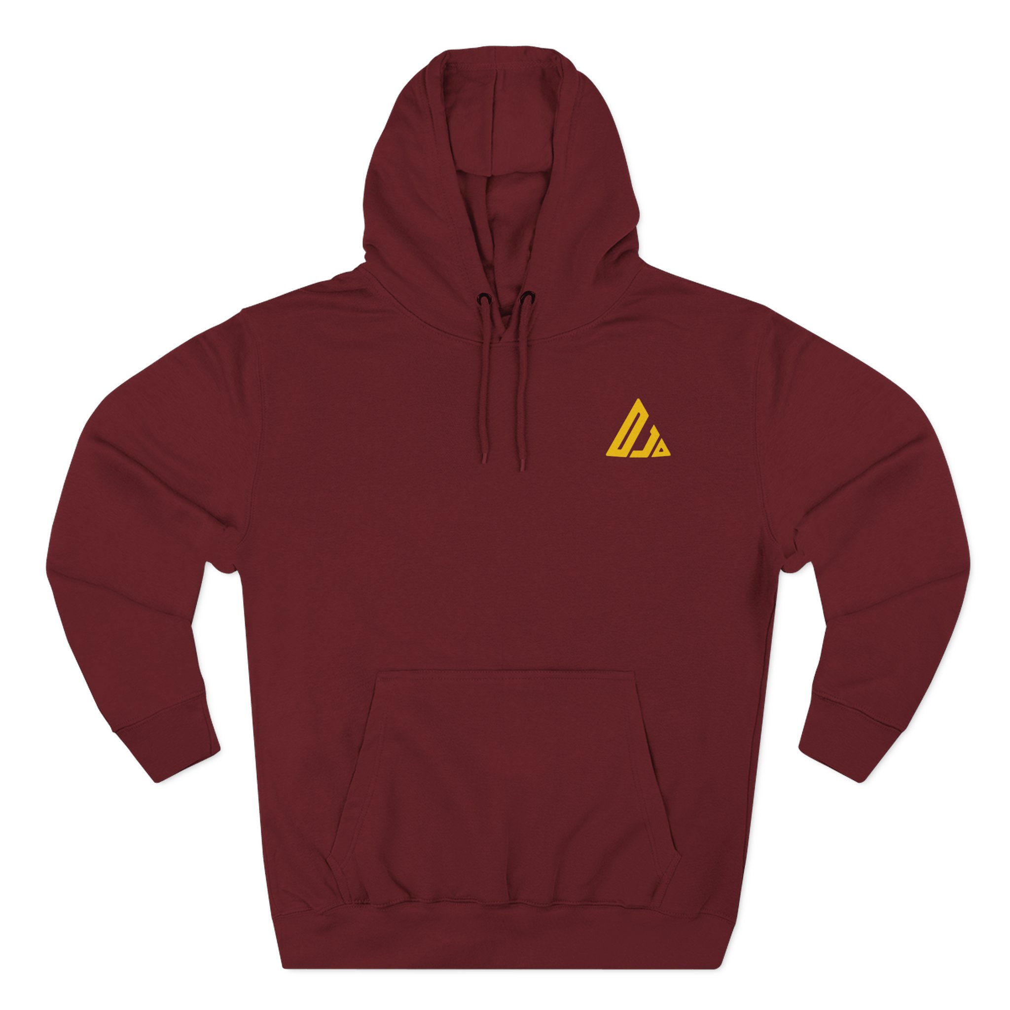 Djo Triangle Three-Panel Fleece Hoodie